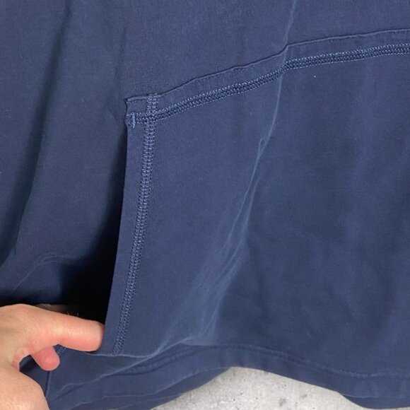 NEW Rhone Bolina Henley Hoodie Blue Size XLarge 2021 Lightweight Hooded Hood XL - Picture 7 of 12